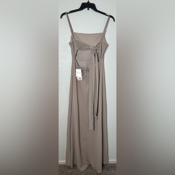 NWT Birdy Grey Benny Dress in Taupe - Picture 5 of 5